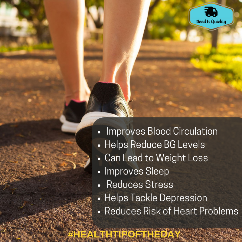 NeedItQuickly's tweet image. Sedentary lifestyle causes health issues. Start morning walk today.
#needitquickly #inspiration #motivation #qotd #healthtip #diabetes #diabetescare