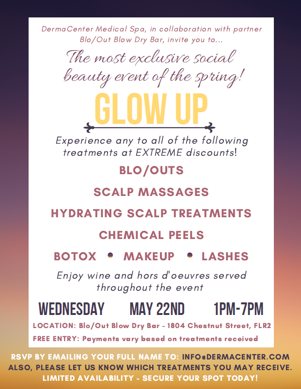 RittenhouseWWC's tweet photo. Exclusive GLOW UP Beauty Event - RSVP today! https://t.co/lJlXRbnAtQ