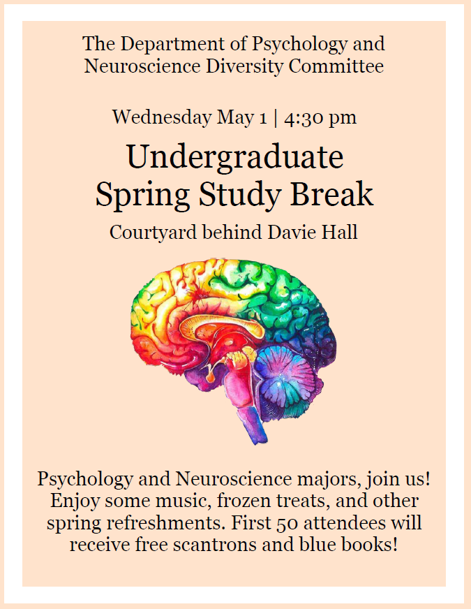 UNCPsych's tweet photo. Don't forget to come hang out with us on Weds May 1 at 4:30 pm in the Davie Hall Courtyard! We're giving our  F R E E  bluebooks &amp; scantrons and you'll get an opportunity to socialize w/ other majors and your professors while enjoying ice cream &amp; music! See you Weds!! https://t.co/lv9HTKn8US