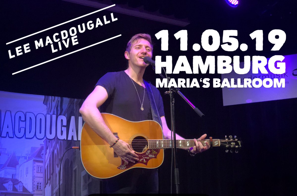Lee MacDougall endlich wieder auf der Bühne! 
#Hamburg #LeeMacDougall #wesupportlee #onstage <a href="/Group_HH/">HH- GROUP</a> <a href="/hamburg_de/">hamburg.de</a>
#music #music #concert #Konzert  #show #Showtime @MariasBallroom #mariasballroom