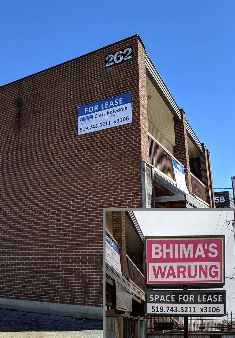 WestmountSigns's tweet photo. We install new aluminum parking #signs for @MortysPub, they now have even more space to park on the other side of the building!
And if your business is looking for a space near by, the space above @BhimasWarung is for lease! 🔑#WRAwesome #Waterloo https://t.co/bLXDNw4m8u