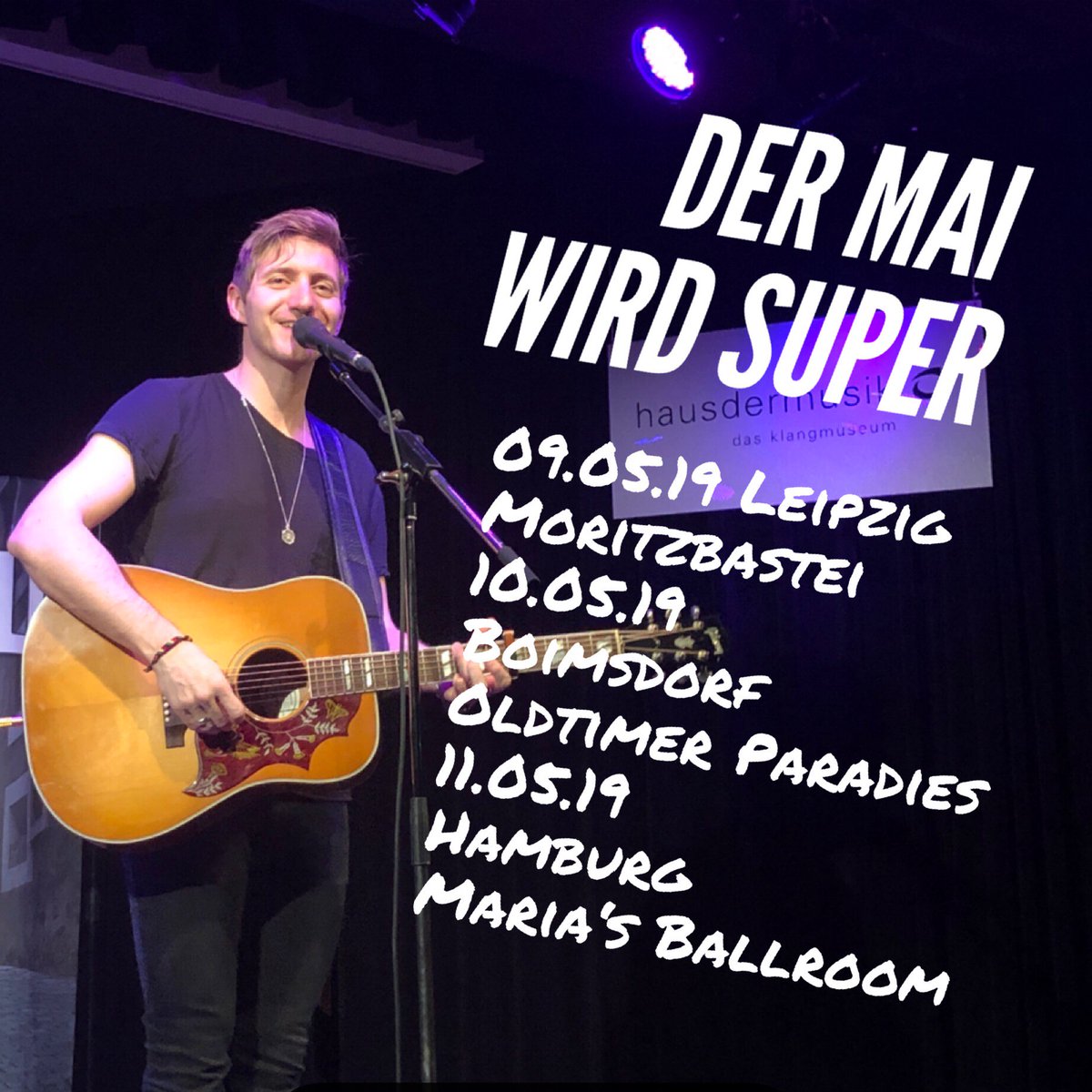 Lee MacDougall endlich wieder auf der Bühne! 
#Hamburg #LeeMacDougall #wesupportlee #onstage @Group_HH <a href="/hamburg_de/">hamburg.de</a>
#music #music #concert #Konzert  #show #Showtime @MariasBallroom #mariasballroom @Moritzbastei
#moritzbastei <a href="/StadtLeipzig/">Stadt Leipzig</a> #Boimsdorf #Oldtimerparadies