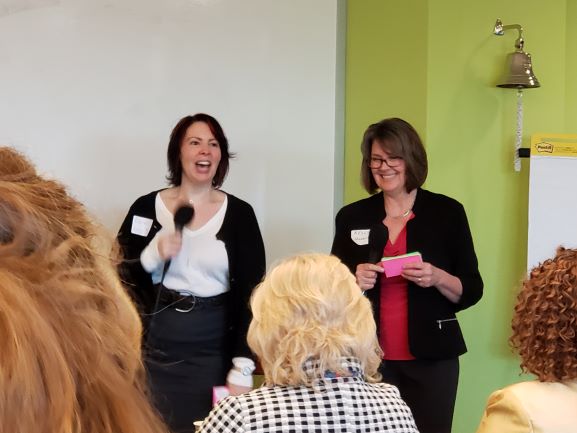 What a way to start the day! Moderating our first live event with four inspiring panelists! Thank you <a href="/AWeber/">AWeber</a> for the AWesome venue! Stay tuned for details on when this special episode airs. <a href="/DoingGoodBusin1/">DoingGoodBusiness</a> #podcast #goodbusiness #culture