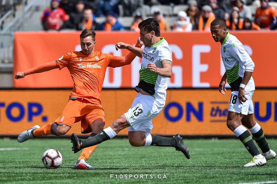 f10sports's tweet photo. Some more shots from @forgefc vs @york9fc during the first ever fixture in the history of the @cplsoccer.
#f10sports #sportsphotographer #canpl #cpl #cplsoccer #york9footballclub #york9 #york9fc #forgefc #timhortonsstadium #sportsphotography #onesoccer #mediapro https://t.co/5HTHVSKVhG