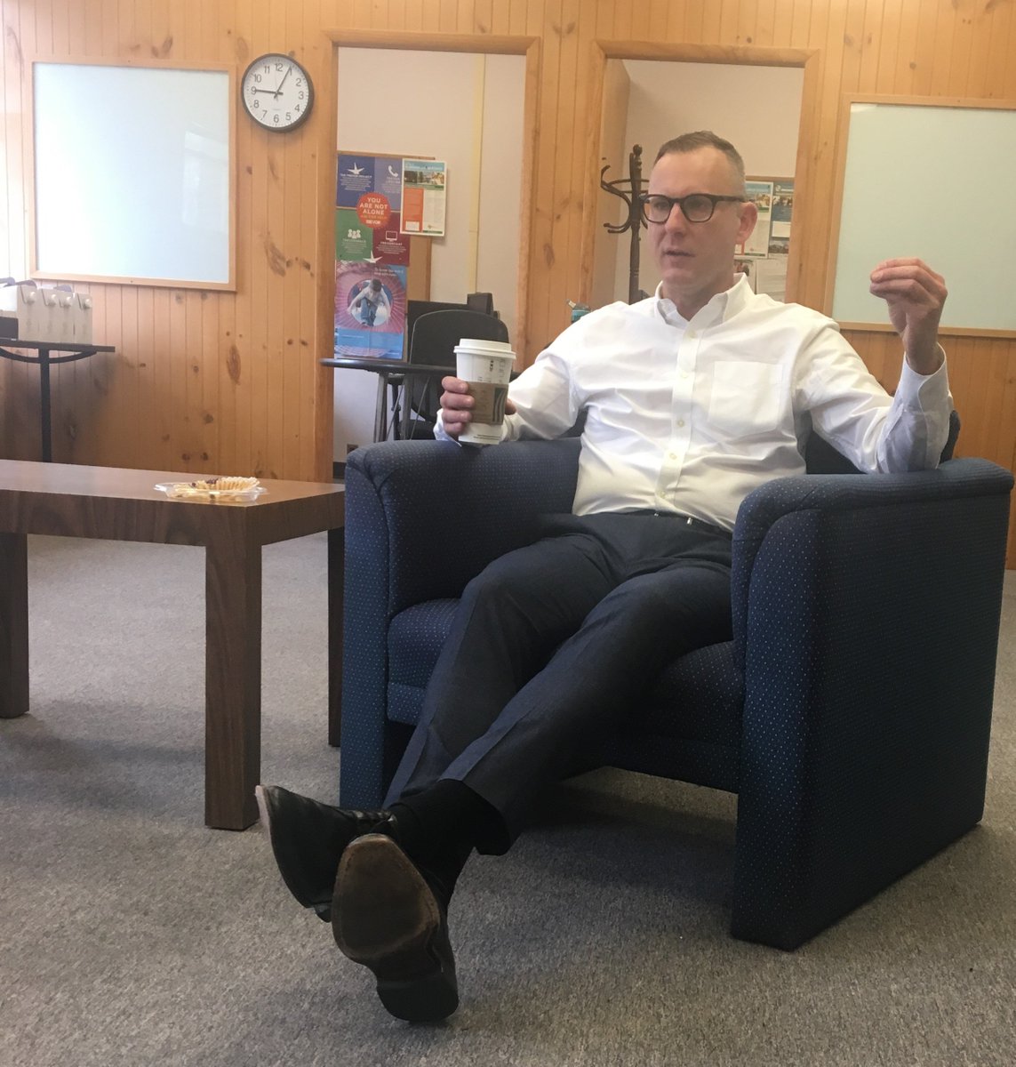 MizzouAandS's tweet photo. Alumnus Dana O'Brien, Exec. VP for Biotechnology Innovation Organization visited @MizzouPsych as part of the #ProfessorForaDay Program. He discussed his move to Washington DC and how he worked his way from an intern to a receptionist, and eventually to Executive VP #AandS4Success https://t.co/oyQ0JyG6ut