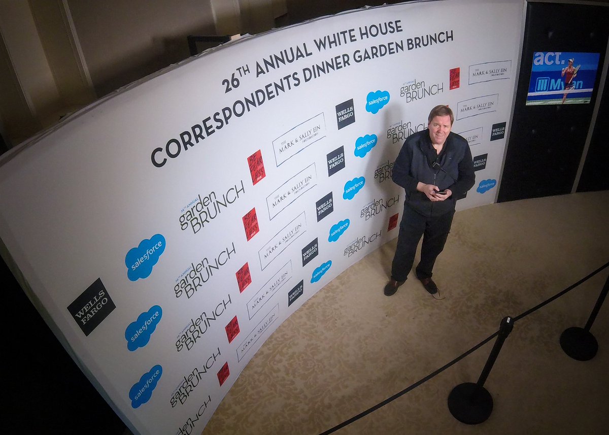 The #GardenBrunch program honors active and retired military personnel, and we have veterans working behind the scenes who also deserve recognition. Thank you to Mike Lent and the Alba team for their outstanding audio visual support over the years. #WHCD albaav.com/index.html