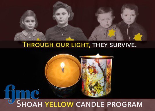 YHYellowCandle's tweet image. #YellowCandle #WeRemember #NeverForget Yom Ha Shoah; Light a Candle, Preserve a Memory!
