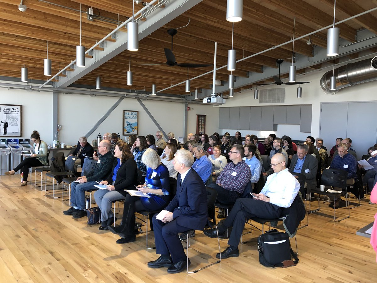 NEIWPCC's tweet photo. Great turnout at the State of the #BlackstoneRiver workshop in Worcester, MA. The Narragansett Bay Estuary Program is facilitating this event as part of efforts to inform the public on the health of the Narragansett #estuary. https://t.co/zN58hhCfWB #NBEP https://t.co/JLjHKLv0Ys