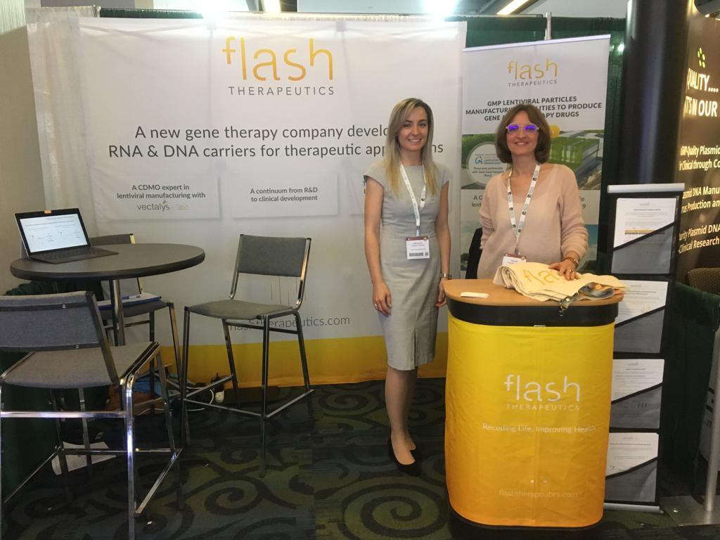 Are you attending the #ASGCT19 ? Come and meet our team at booth #413! And don't miss our poster presentation about LentiFlash! (Tuesday Apr 30, 2019 5:00 PM - 6:00 PM) flashtherapeutics.com/news/news-deta… #GeneTherapy <a href="/Vectalys/">Vectalys By Flash Therapeutics</a> <a href="/ASGCTherapy/">ASGCT</a>