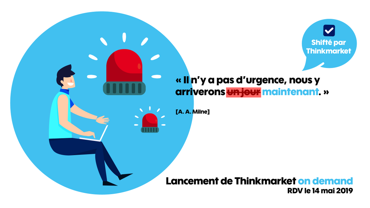 Thinkmarket_'s tweet photo. Thinkmarket disrupte le conseil ⚡
RDV le mardi 14 mai pour le lancement de Thinkmarket on demand avec @AMarcilly_TMKT et Jean-Baptiste Chetti, co-fondateurs du cabinet, et sur nos réseaux sociaux
#Thinkmarketondemand #ItsTimeToShift #Teasing https://t.co/liXDLERoH8