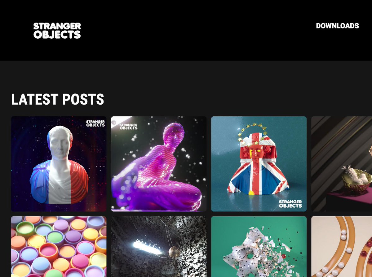 neosushi68's tweet photo. Just added my latest 3 #StrangerObjects files for you to download on my new page. All scene files are made with #Cinema4d and @CoronaRenderer. They're free and ready to explore. Let me know what you think. cc @maxon3d
https://t.co/0Y1GAVeFDB https://t.co/Lvu6VI5tw3