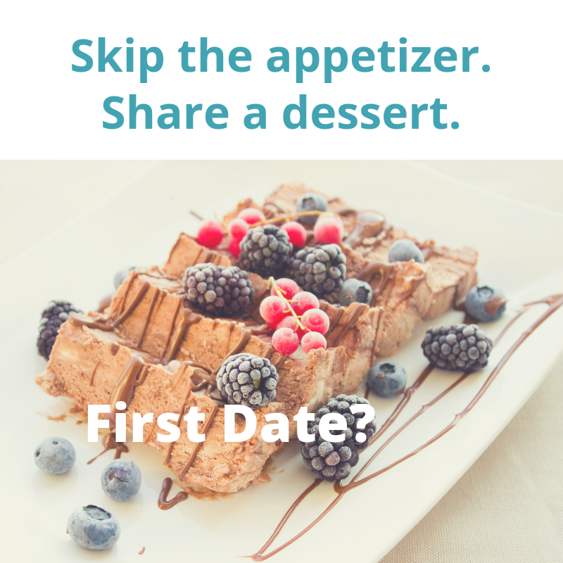 LoveAbility_org's tweet photo. Psychologically, dessert helps end your date on a high note. Skip the heavy appetizer and enjoy a dessert (or two!).
..
#romance #lovetips #loveability #relationshipgoals #datinggoals #firstdates #datingtips #firstimpressions https://t.co/CLGkh1eO4b