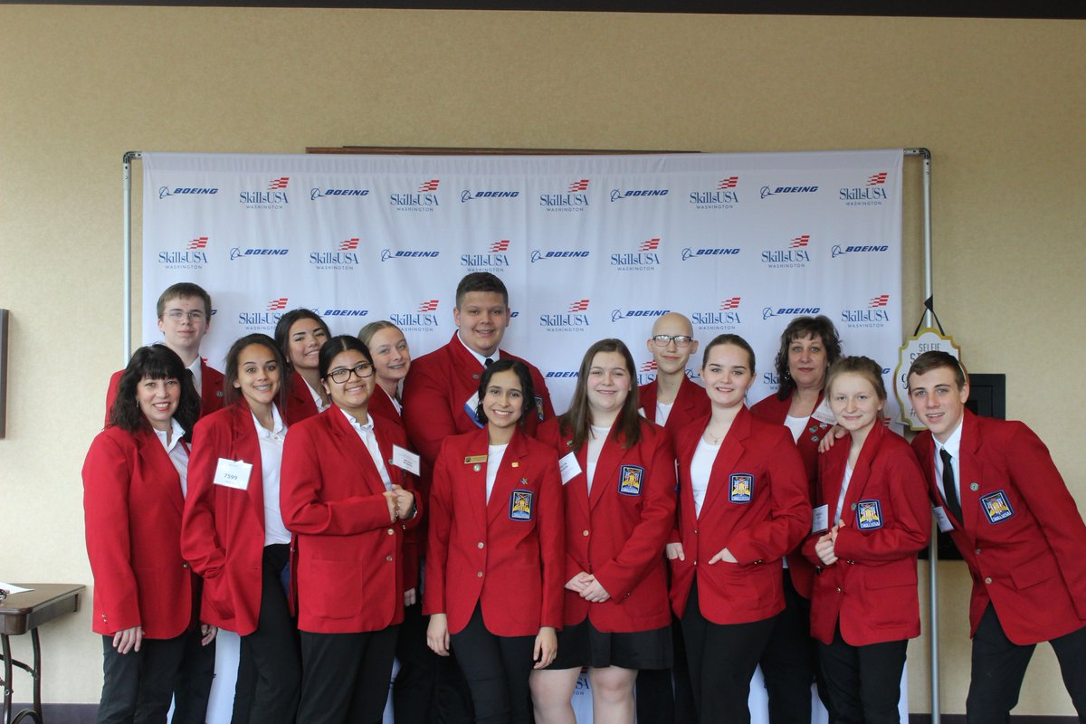 KimMillerWHS's tweet photo. Proud of you Woodland High School Students @SkillsUSAWA https://t.co/BroB6CQyzA