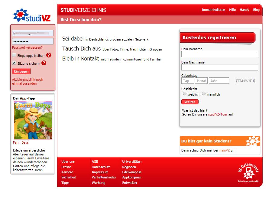 Studivz app Studivz app