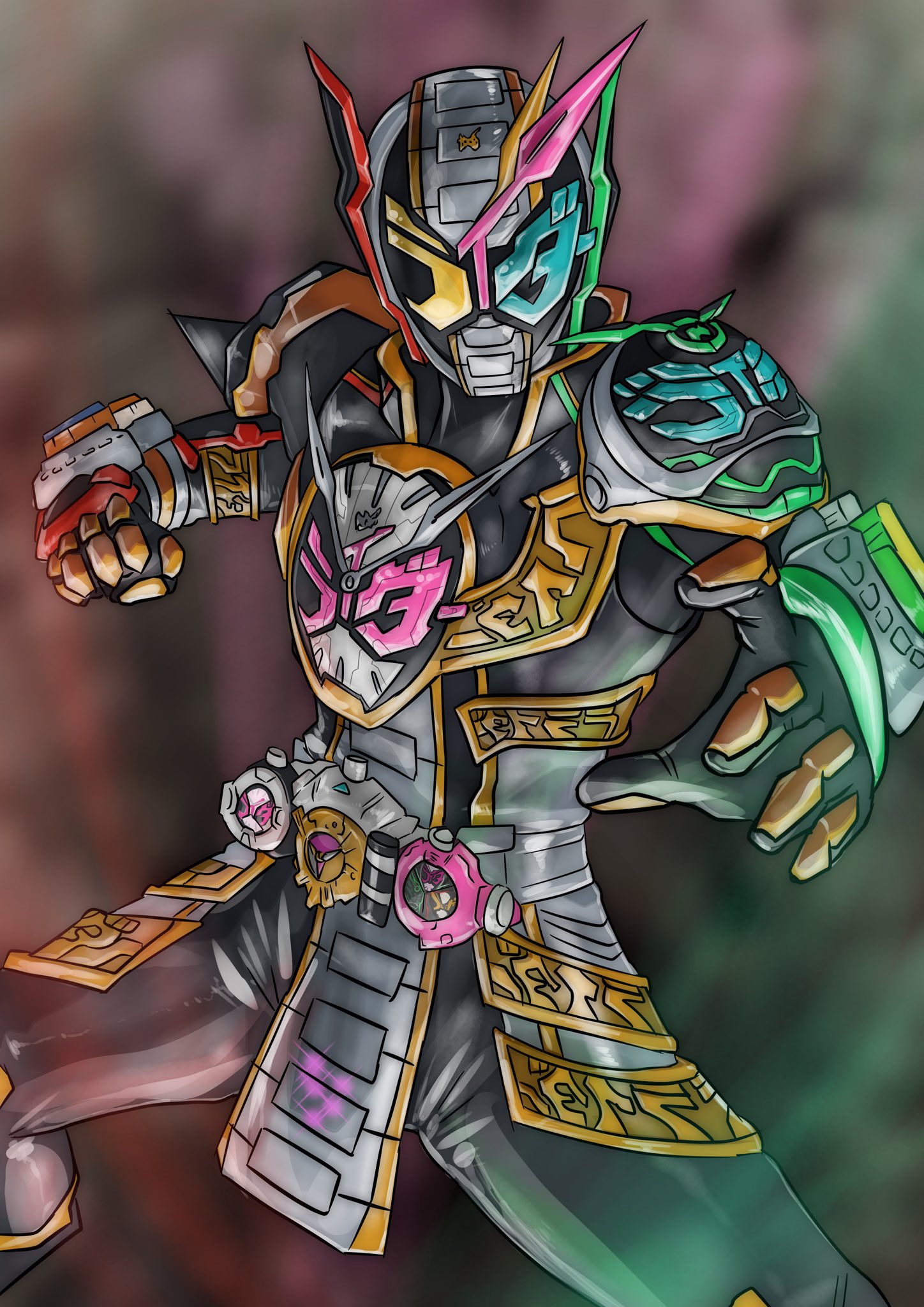 朱羅姫 平成最後のライダーイラスト ジオウトリニティ イラスト 仮面ライダージオウ T Co Xcp1rneo81 Twitter