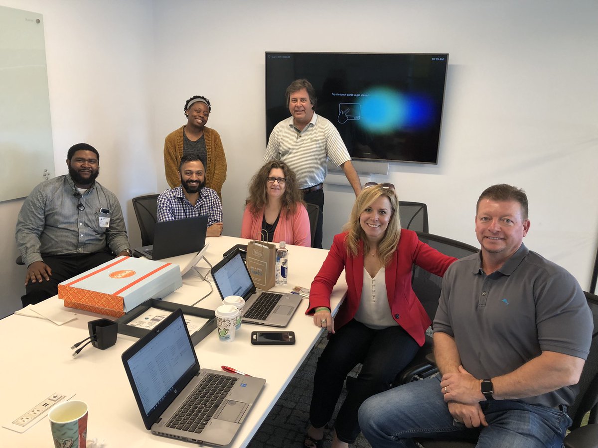 Great time meeting with the TCAs and PMO team in Cary NC. Thanks team for all the hard work and dedication!!