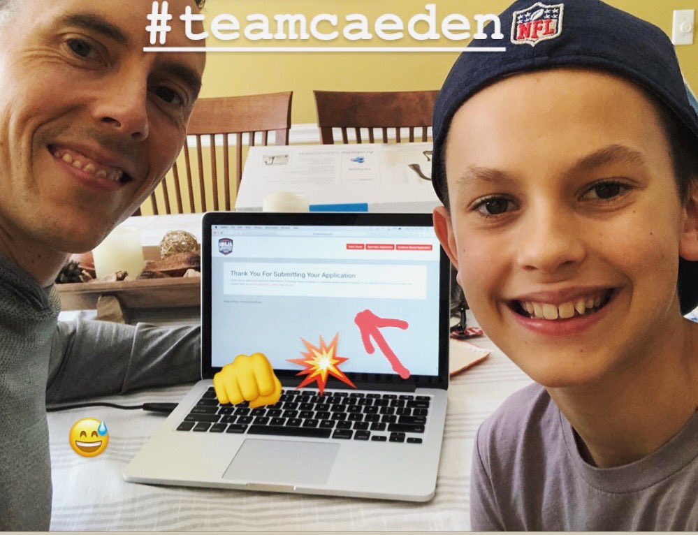 TravRosen's tweet photo. The FINALE of #AmericanNinjaWarriorJr!π€― So hype that-π₯π₯-my son just got his submission in for #ANWJr2!ππ₯ #teamcaeden #legacy @UniversalKids https://t.co/RSz8Txwl39