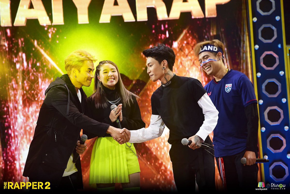 benzpcn03's tweet image. ยินดีกับ #MAIYARAP ได้เข้ารอบต่อไปใน #FINALRHYME  #TheRapper2