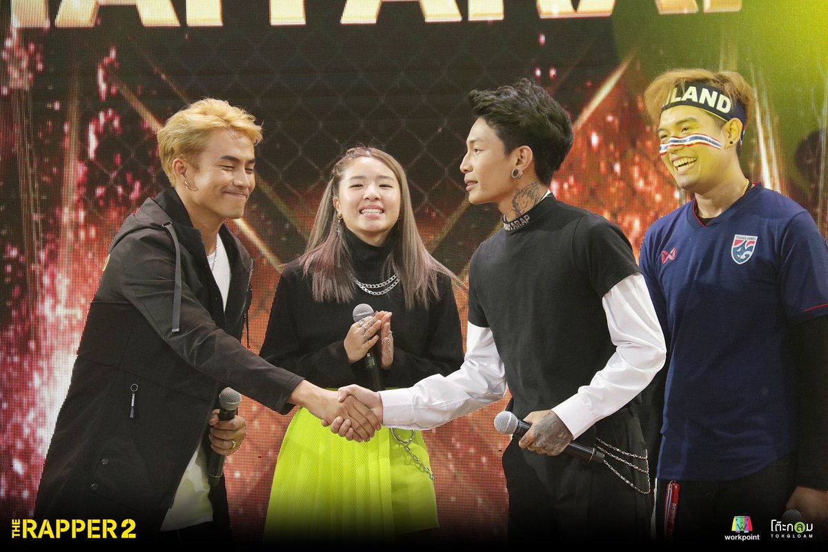 benzpcn03's tweet image. ยินดีกับ #MAIYARAP ได้เข้ารอบต่อไปใน #FINALRHYME  #TheRapper2