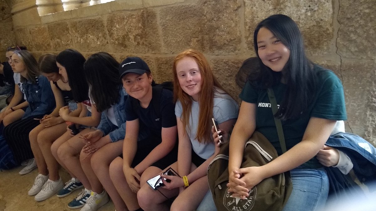 LkeLuz's tweet photo. Culture time at the Monastery De Piedra, first place that introduced Chocolate from Mexico to Europe! Muchas gracias! @RGSWorcester @IESGOYAnoticias @RGSW_MFL @RGSWCareers https://t.co/T1WlRBH2hJ