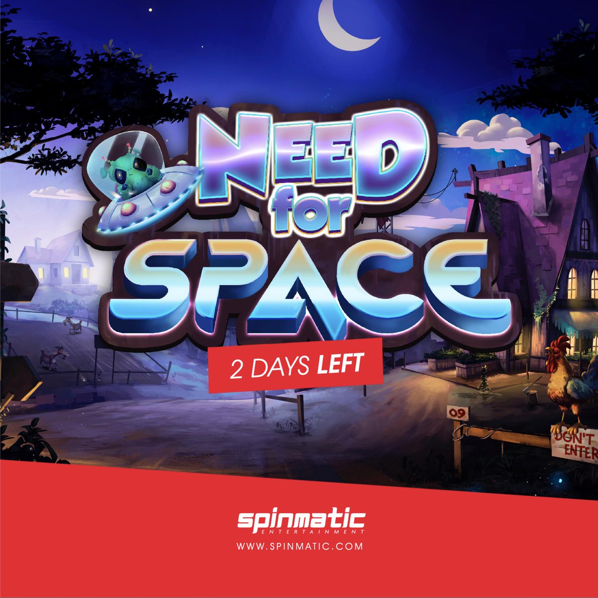 Spinmatic_'s tweet photo. From a galaxy far, far away, Bob came for one thing: Burgers! Can you stop him, save the animals and win huge prizes? πΈπ½
#Spinmatic #SpinmaticEntertainment #NeedforSpace #slots #slotgames #videoslots #casino #gambling #game #alien #Ufo #scifi #invasion #space https://t.co/dLxKD7tieF