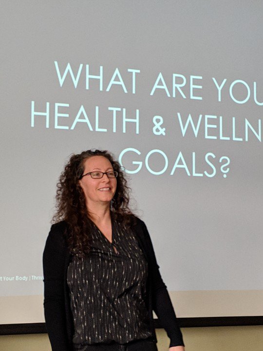 Cynthia Brace asks do you have a #health #wellness goal? Gotta be Clear, Specific, Timed, Realistic! #womenentrepreneurs #HamOnt