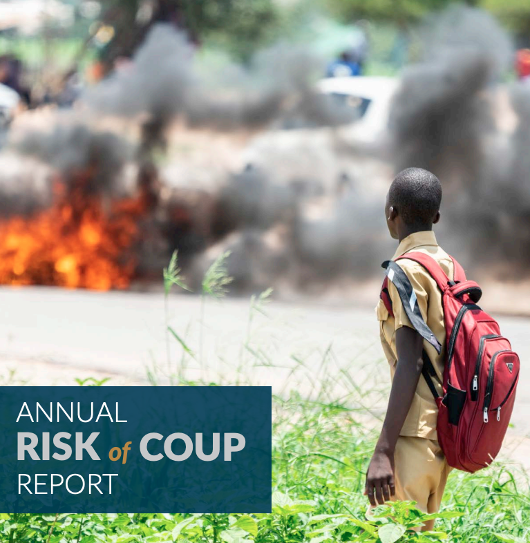 OEForg's tweet photo. Our 2019 Annual Risk of Coup Report is now available! An in-depth global & regional look at the likelihood of coup events based on a combination of quantitative forecasting & qualitative analysis of specific coup-prone states. Read it: https://t.co/ReM6ykAfI9 #CoupCast #coups https://t.co/Yf5bfOnDBl