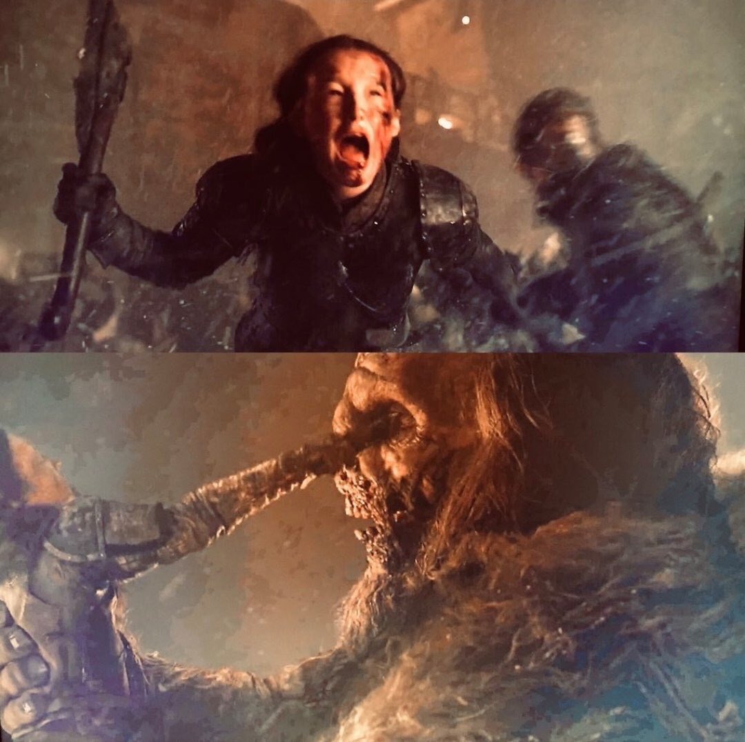 Lyanna mormont true hero let's appreciate her.
#NotToday #GameOfThrones #GoT  giant slayer.
