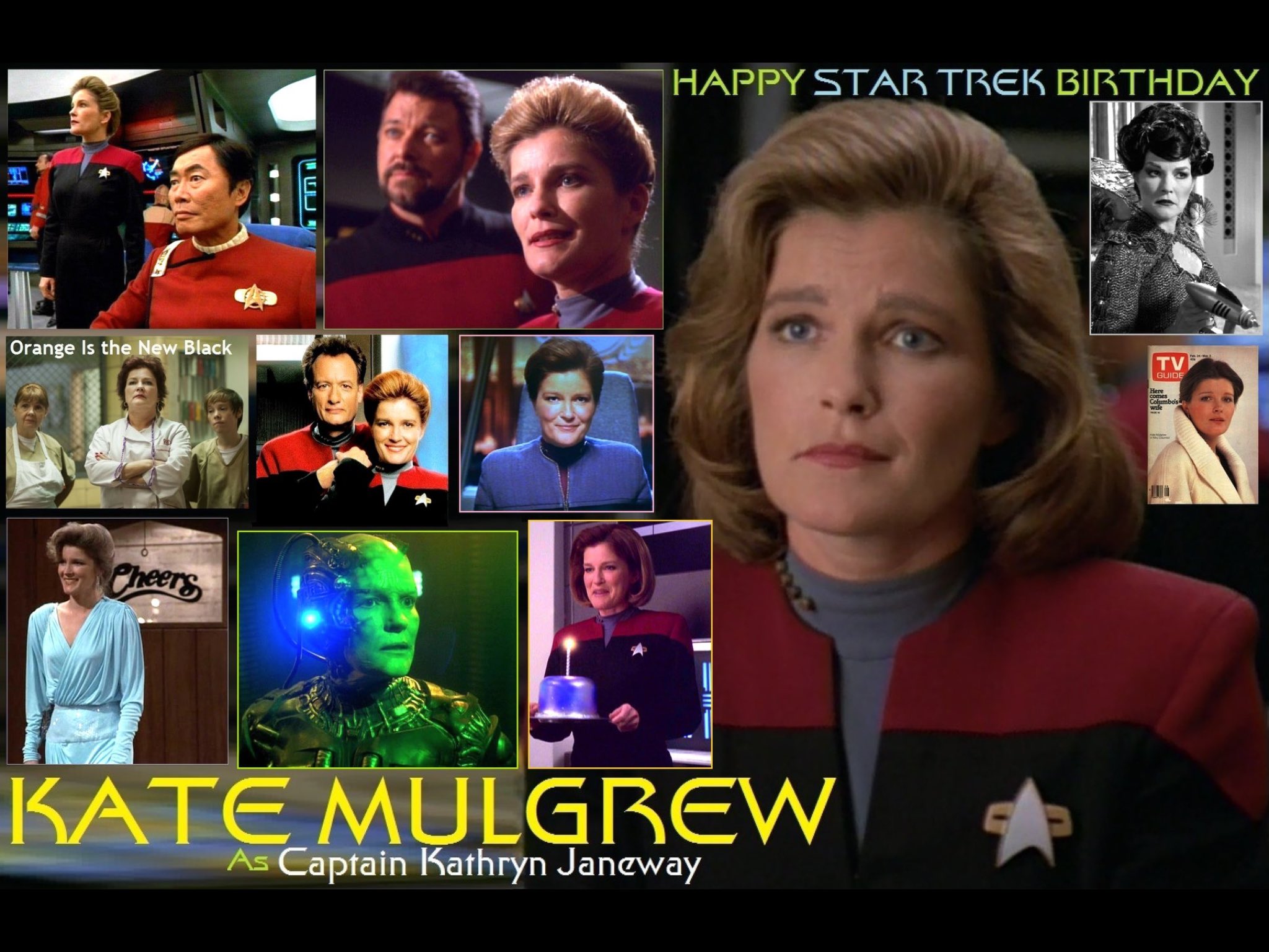   Happy birthday Kate Mulgrew    