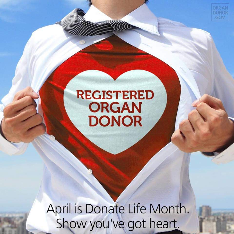 What are you waiting for?? Take 2mins and register as an organ and tissue donor at beadonor.ca! 
#BeaDonor #BeAHero #GiftOfLife #BeADonorMonth #donatelife #OrganDonation