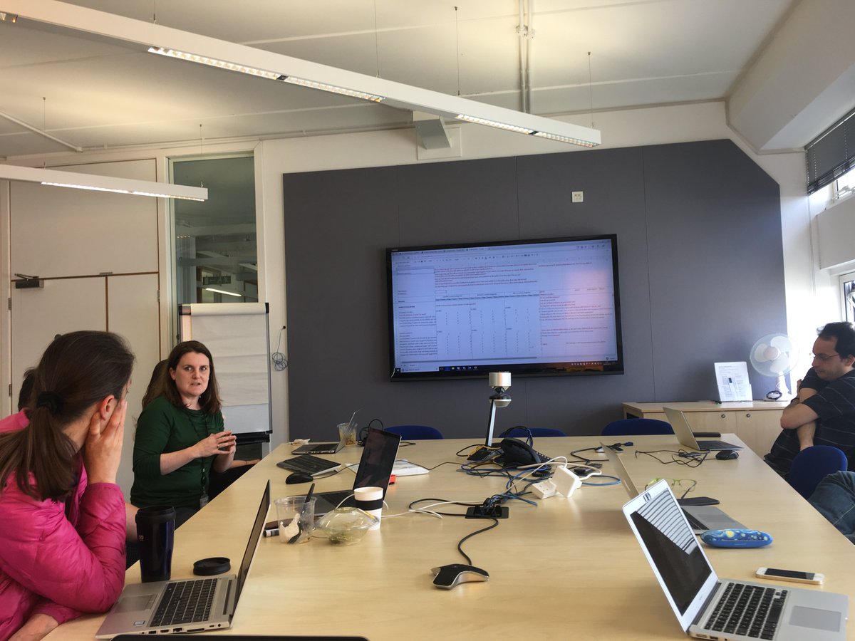 citizenforensic's tweet image. Our researcher Camilla is presenting the pilot test of our scoping study. We're looking forward to see the protocol of scoping study, such as evaluation criteria, search strategy, would be finalised within our multi-disciplinary team in a week. #scopingstudy #citizenforensics #cf