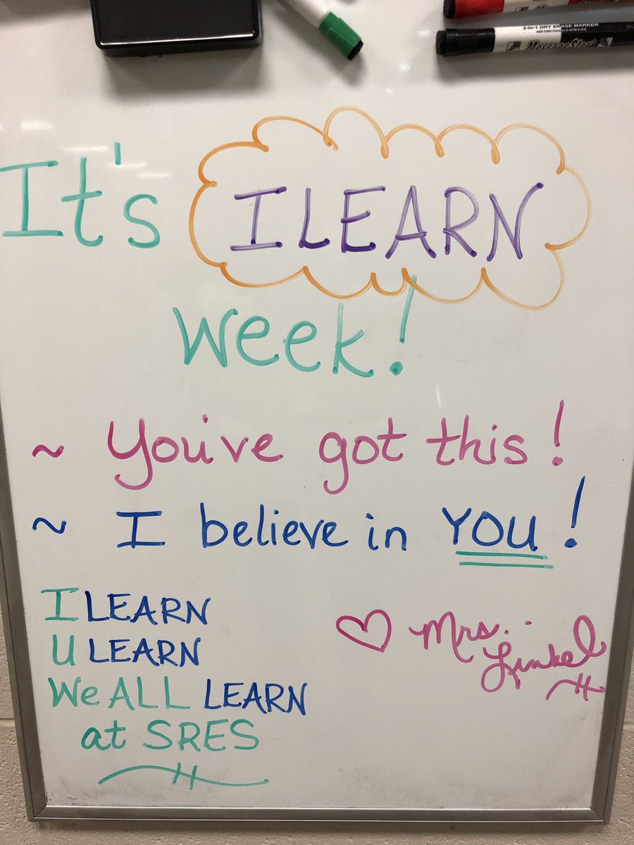 SR_Raiders's tweet photo. Loving SRES hallway greetings. #buildkidsup #alwayspositive #RaiderPride https://t.co/NqubPhfYIt