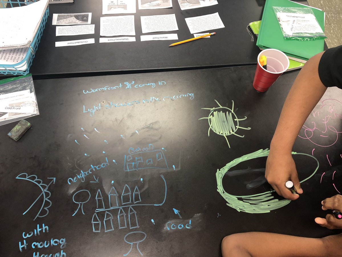 CCSU_STEM6's tweet photo. Water demo and scientific modeling on the tables - What a way to start a Monday!!! #NGSSed #InvestEHMS @EHMiddle https://t.co/4CdhCWST6m