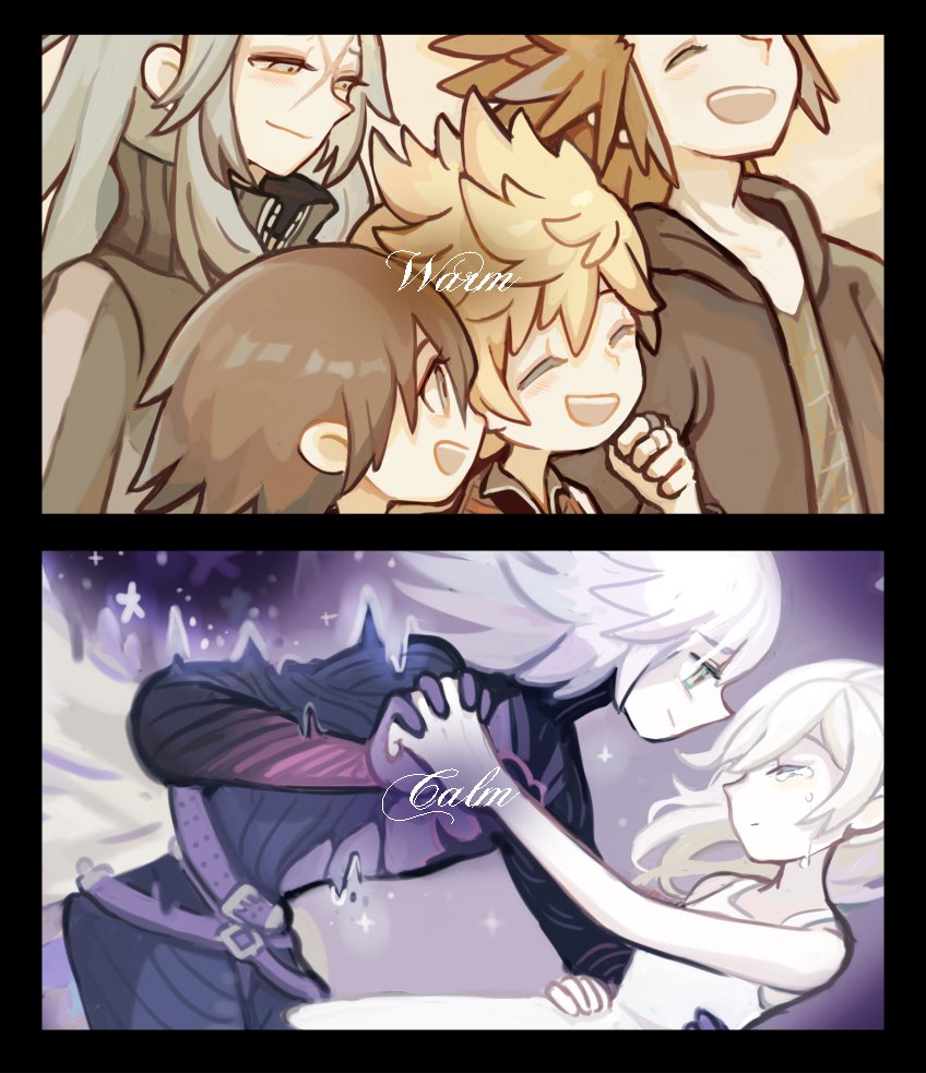 Preview of my guest pages for @ochuuhi's upcoming kh compilation books! 