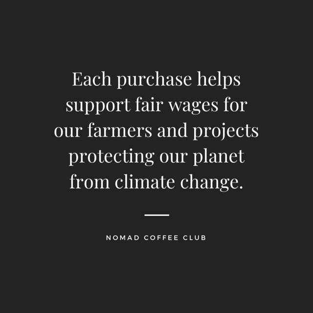 We're not just a coffee company. By choosing our subscription, you'll not only enjoy the freshest tasting coffee but will help support community development where our farmers live and help protect our planet in the fight against climate change. Become a … bit.ly/2vsDsy8