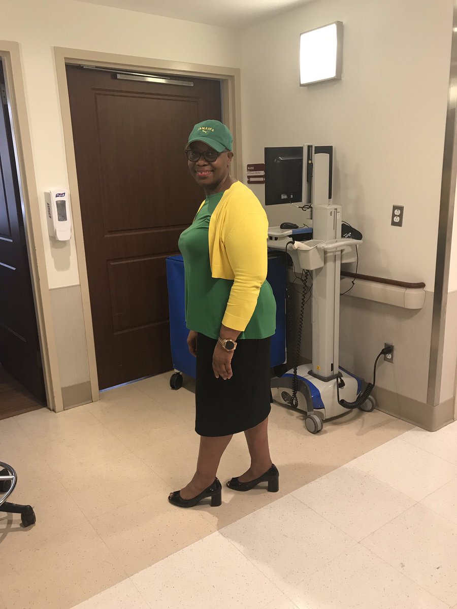 GTdancenurse's tweet photo. Miner 8 celebrating Culture and Diversity week #wesupportall @AishaD_Miller @NYPBrooklyn @ErnestoPMir https://t.co/cWjxeDaUNL