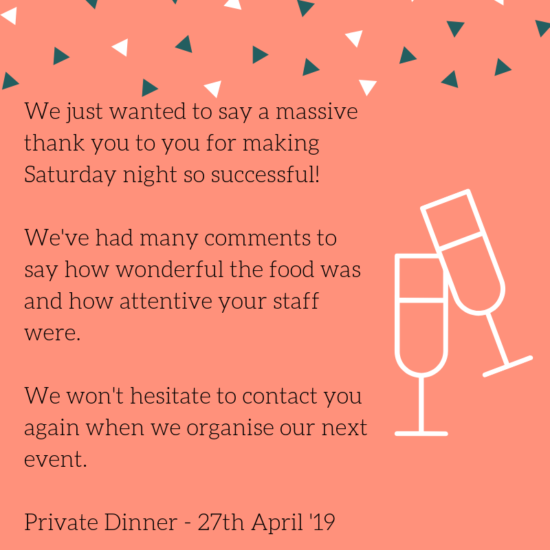 Wise_Catering's tweet photo. #thankyou #feedback #eventprof https://t.co/4M3lsgq96m