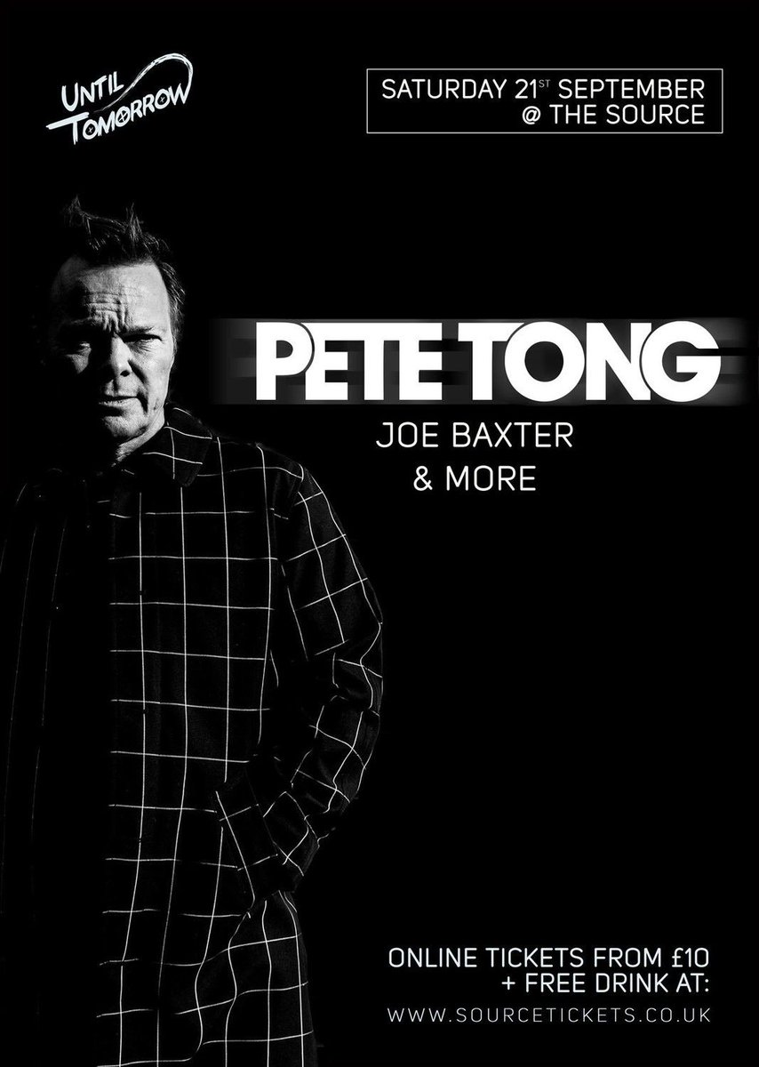 Source Maidstone (@thesource_bar) on Twitter photo 21st September 2019 - Until Tomorrow welcomes <a href="/petetong/">Pete Tong mbe</a> and <a href="/GeorgeMensah/">George Mensah</a> back to The Source!
Tickets ON SALE from just £5 + FREE DRINK: buff.ly/2HluwOW 21st September 2019 - Until Tomorrow welcomes <a href="/petetong/">Pete Tong mbe</a> and <a href="/GeorgeMensah/">George Mensah</a> back to The Source!
Tickets ON SALE from just £5 + FREE DRINK: buff.ly/2HluwOW