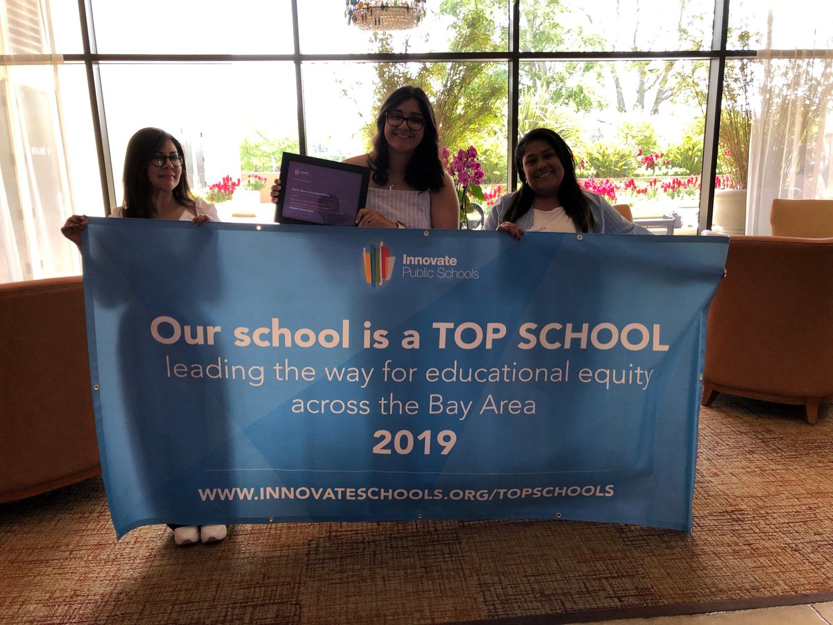 alphaschools's tweet photo. Congratulations to Alpha: Blanca Alvarado for being selected as one of @InnovateSchools top Bay Area public schools for achieving excellent results for low-income Latino students &amp; African-American students! https://t.co/1SIZpkq2Uj #AlphaPS #K8 #SanJose https://t.co/PxB3QfyCYr