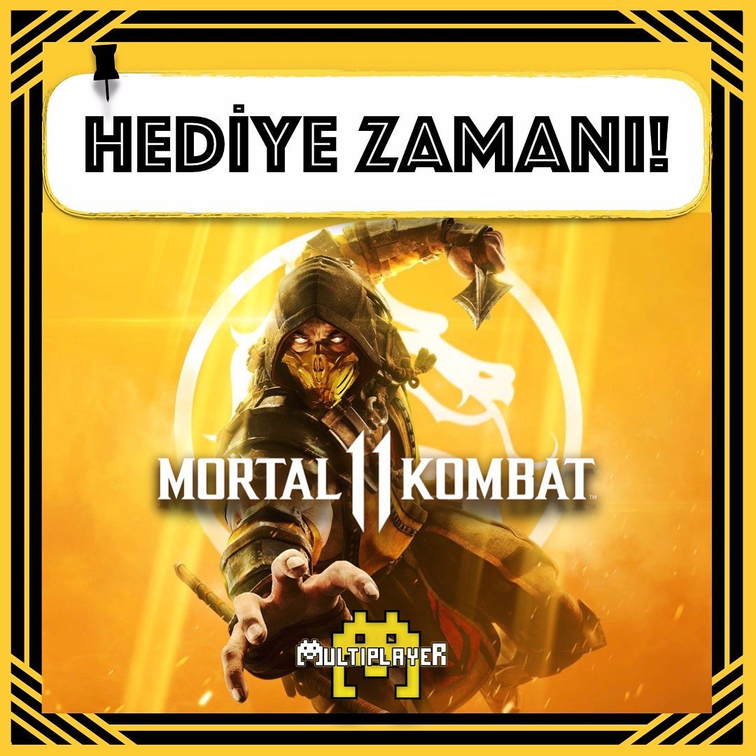 Takipçilerimizden birine Mortal Kombat 11 hediye! 🔥

✅ Bu gönderiyi retweetle.
✅ Sayfamızı takip et.
🌟 Mortal Kombat 11 kazanma şansı yakala!

📆 Son Tarih: 14 Mayıs 2019