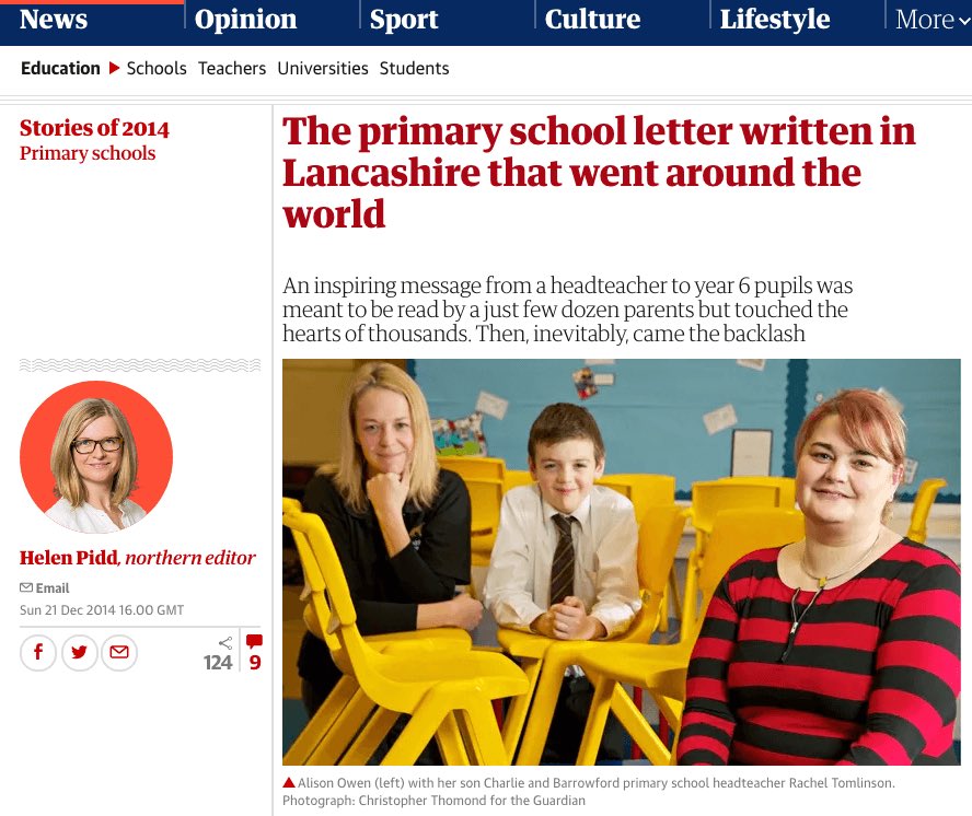 Congratulations to <a href="/BarrowfordSch/">Barrowford School</a> on achieving the Social School Award. Do you remember the viral letter about children being more than SATS scores? It’s not all 🦄 and rainbows 🌈 socialschoolaward.com/2019/04/29/bar… #congratulations