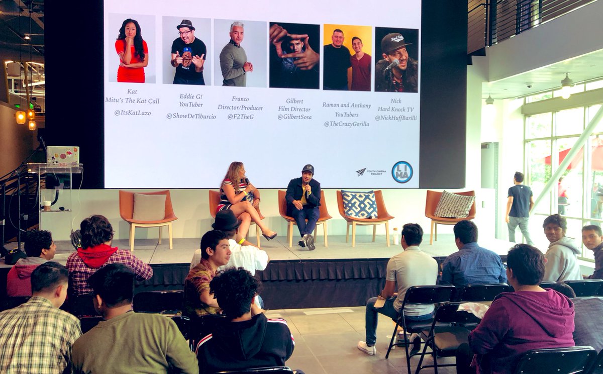SergioSelvera's tweet photo. Thank you @youthcinema_, @YouTube, &amp; the entire @YouTubeSpaceLA team for allowing us to be a part of their 1st annual summit. The event connected Latinx creators with inspiring young storytellers and featured a roundtable with creators to discuss the impact of tech policy. https://t.co/D5AAPkVWT4
