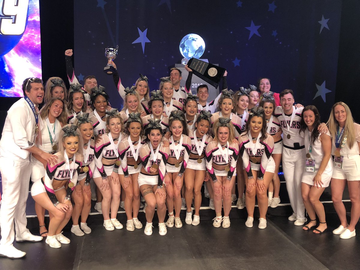 The_CheerWorlds's tweet photo. Congratulations to our reigning BACK TO BACK World Champions in the International Open Small Coed 6 division, the California All Stars - Team Reckless! 🏆 https://t.co/dPX1k09pcl