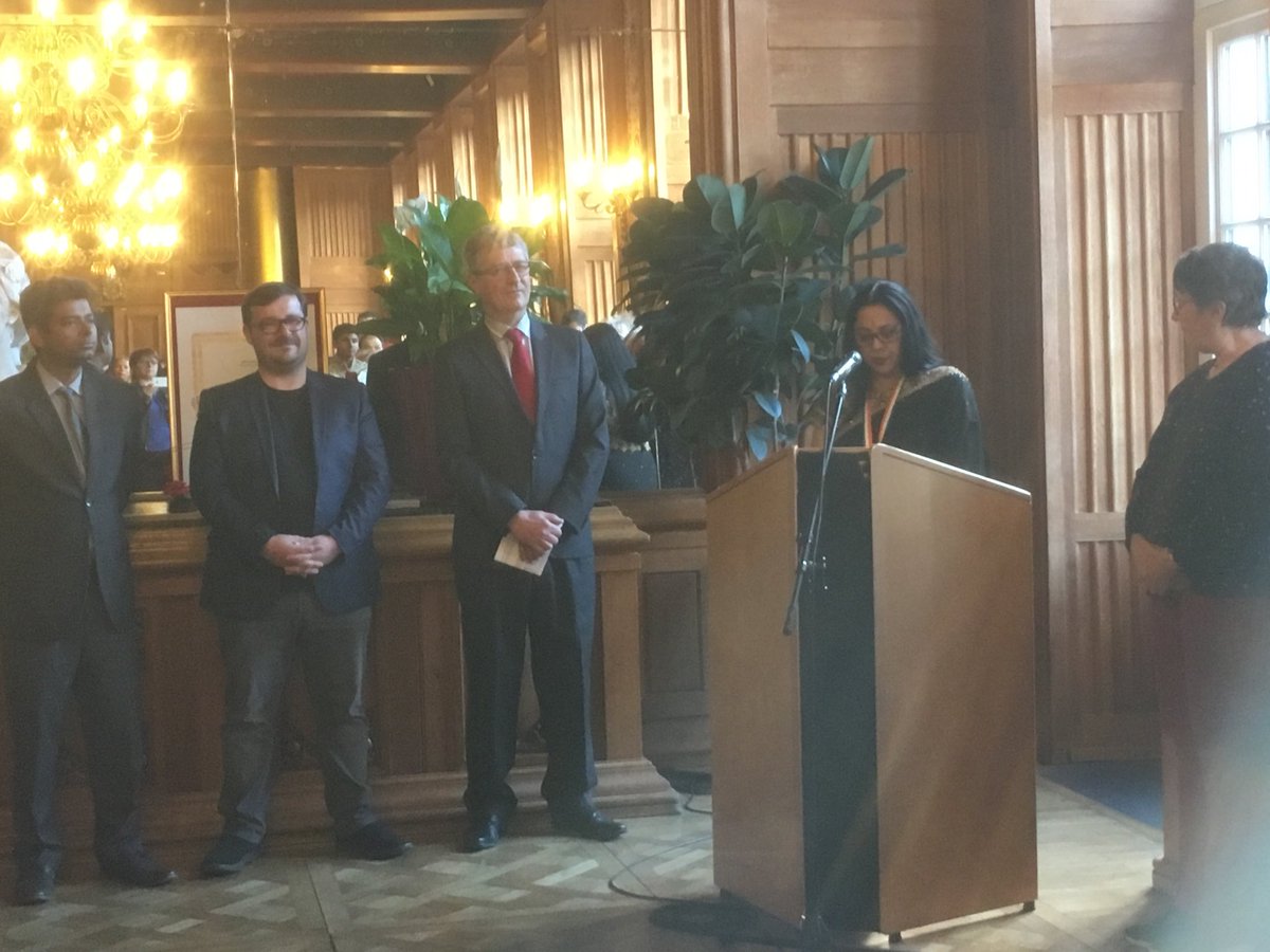 Discours de Malini Ranganathan a l’hôtel de ville de #Nantes ⁦<a href="/SUP_DE_COM/">SUP’DE COM</a>⁩ ⁦@IDRAC_Nantes⁩