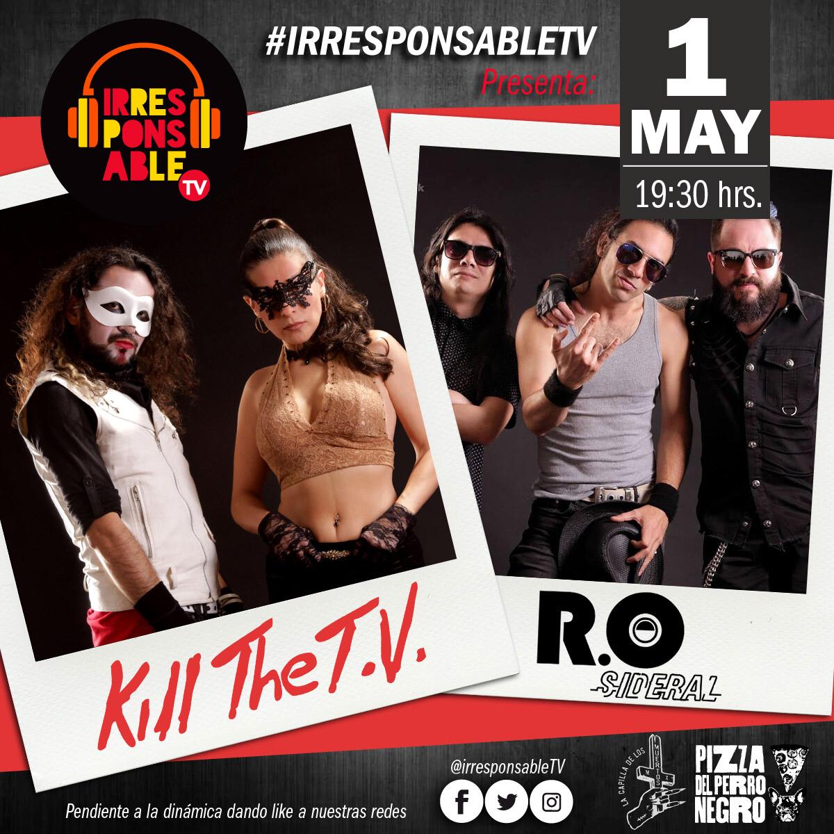 ZetteVoltage's tweet photo. Última oportunidad para poder convivir este miércoles con @KillTheTV2 y @Rosideral en las @PizzaPerroNegro , cortesía @irresponsabletv Bases en su FB! https://t.co/kX8waynhG7