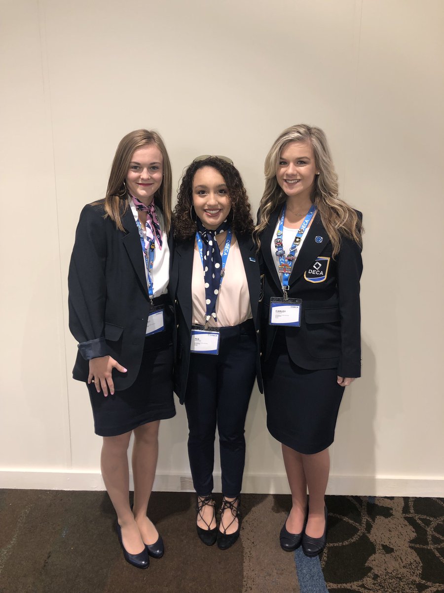 Group two ready to compete. Good luck!!    #DECAICDC2019 <a href="/bcooper71/">Brad Cooper</a> <a href="/HHSPrincipal1/">Jeff Hyche</a> <a href="/rockford1975/">Dee Dee Benefield Jones, Ph.D.</a>