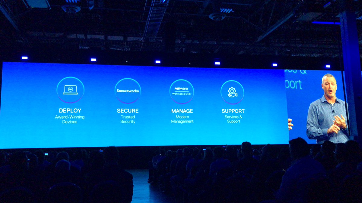 jolsonsun's tweet image. Modernizing the workspace, supporting all devices, simple deployment,  seamless access for consistent experience, #UnifiedWorkspace @DellTechWorld