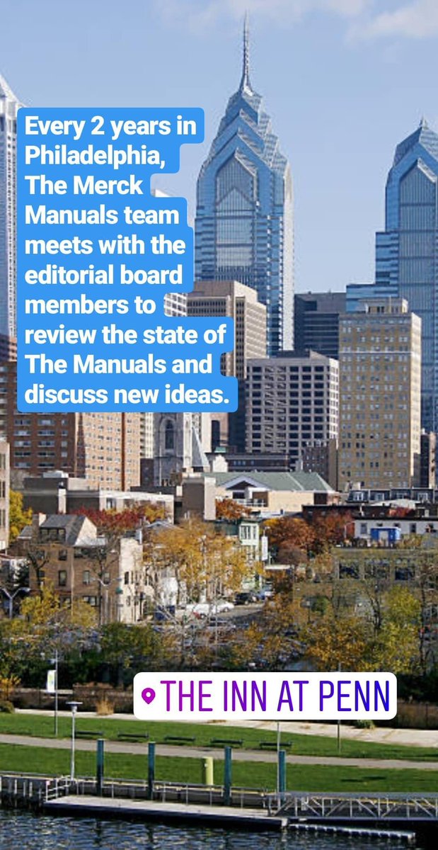 MerckManualPro's tweet image. Meeting of the Editorial Board Member minds today!
#merckmanuals #themanual