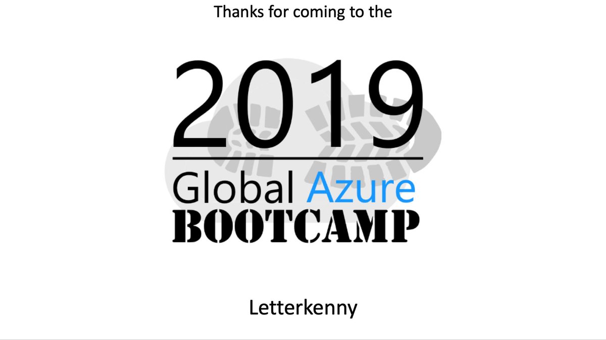 Nithin Mohan(#LifeOfAI) (@nithinmohantk) on Twitter photo A fruitful #GlobalAzure Boocamp - Letterkenny <a href="/lkmsug/">Letterkenny Dotnet Azure User Group</a> concluded. We thank all our sponsors <a href="/Azure/">Microsoft Azure</a> <a href="/redgate/">Redgate Software</a> <a href="/jetbrains/">JetBrains</a> <a href="/GitKraken/">GitKraken</a> <a href="/RevDeBug/">RevDebug</a> <a href="/Opsgility/">Opsgility</a> <a href="/KempTech/">Progress Kemp</a> <a href="/Enzo_Unified/">EnzoUnified</a> <a href="/Pramerica_Ire/">Pramerica</a> @eamonnhegarty <a href="/VelinGeorgiev/">Velin Georgiev</a> <a href="/sibisurya/">Sibin Sygal</a> <a href="/MVPAward/">Microsoft MVP Communities</a>  @LYIT <a href="/LYITComputing/">Computing Dept</a> @ClaireS_MS A fruitful #GlobalAzure Boocamp - Letterkenny <a href="/lkmsug/">Letterkenny Dotnet Azure User Group</a> concluded. We thank all our sponsors <a href="/Azure/">Microsoft Azure</a> <a href="/redgate/">Redgate Software</a> <a href="/jetbrains/">JetBrains</a> <a href="/GitKraken/">GitKraken</a> <a href="/RevDeBug/">RevDebug</a> <a href="/Opsgility/">Opsgility</a> <a href="/KempTech/">Progress Kemp</a> <a href="/Enzo_Unified/">EnzoUnified</a> <a href="/Pramerica_Ire/">Pramerica</a> @eamonnhegarty <a href="/VelinGeorgiev/">Velin Georgiev</a> <a href="/sibisurya/">Sibin Sygal</a> <a href="/MVPAward/">Microsoft MVP Communities</a>  @LYIT <a href="/LYITComputing/">Computing Dept</a> @ClaireS_MS