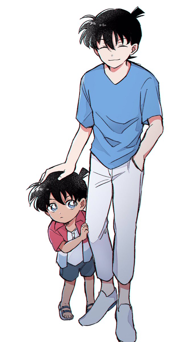 新一くんとアーサーくん